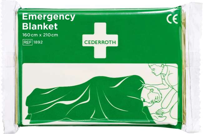 Notfalldecke / Emergency Blanket 160 x 210cm